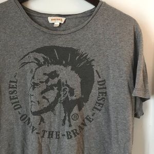 Men’s Diesel Grey tee